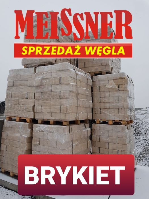 Sprzedaż brykietu do kominków oraz pieca. Skład MEISSNER