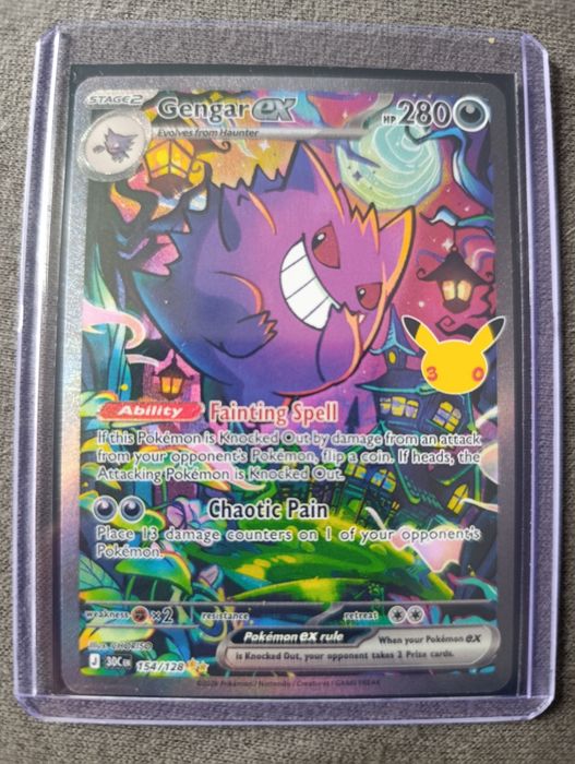 Gengar EX 30th pokemon tcg