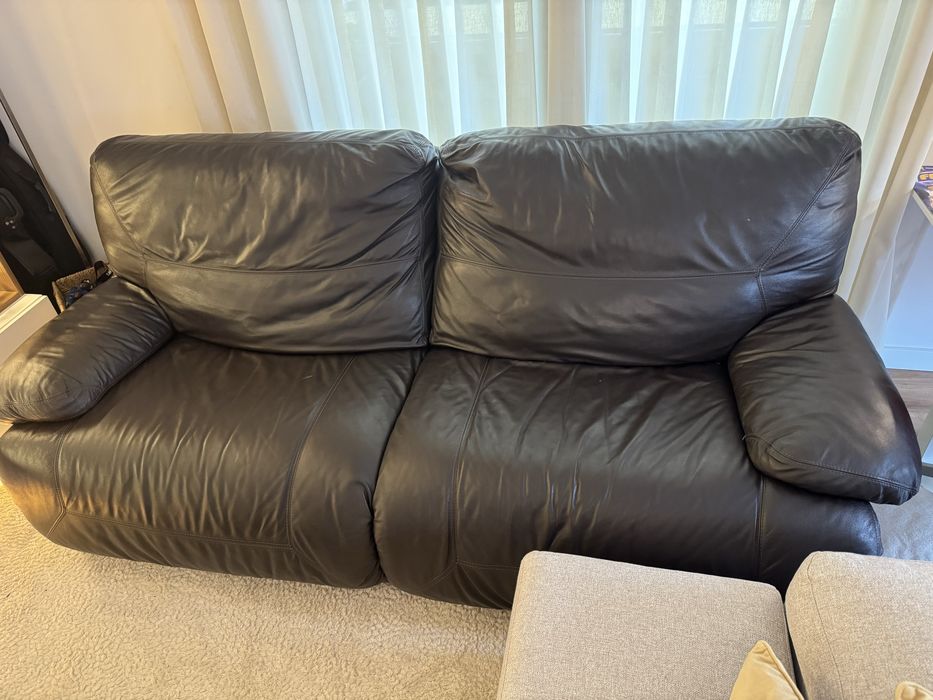 Sofa CHATEAUX D’AX em pele relax electrico