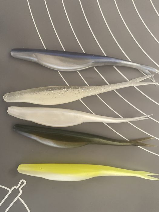 Sztuczne Silikonowe Przynęty na sandacza 12 cm