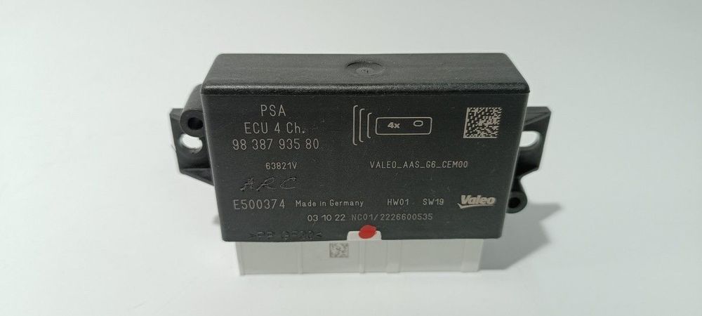 UNIDADE DE CONTROLE DE ESTACIONAMENTO CITROEN C4 III (C41) E-C4