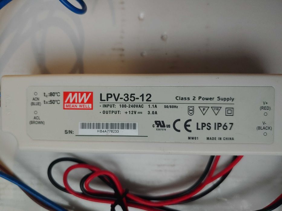 Блоки питания на 12В 1А, 2.5А, 3А, 3.5А, 5А, 8.5А от 70грн