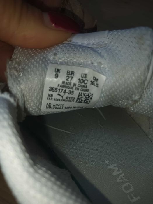 Buty PUMA 27 dziewczęce