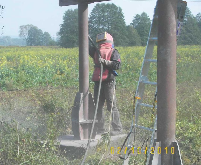 Zestaw do Piaskowania Kompresor śrubowy Maco silnik Deutz