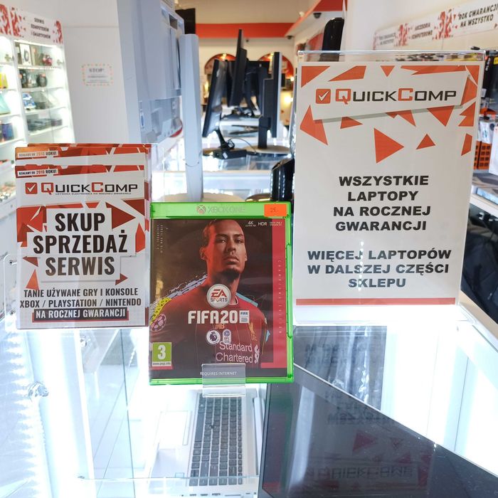 Gra XBOX ONE / X Series Gwar 1 Rok Fifa 20 QUICK-COMP Przemysl