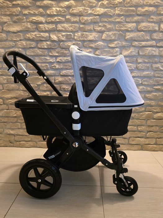 Czarny wózek Bugaboo Cameleon 3plus 2w1 świetny stan!