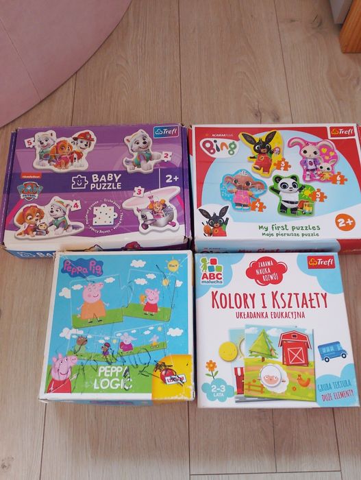 Zestaw puzzli 2+