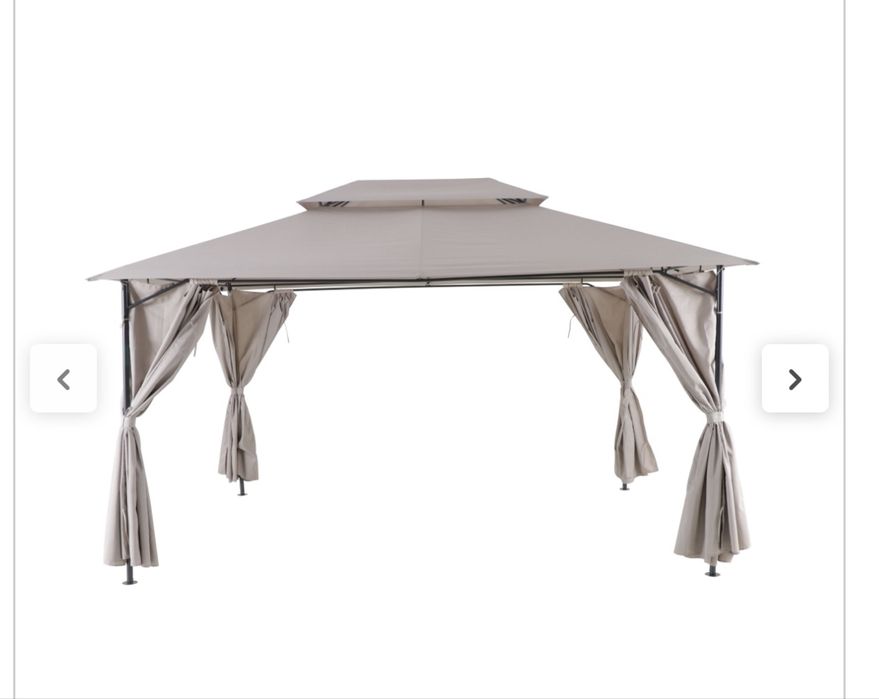 Pergola 4m x 3m nova com garantia