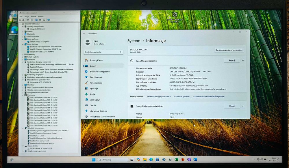 Dell latitude 5450 i5-13gen,16gb,512ssd niemal nowy