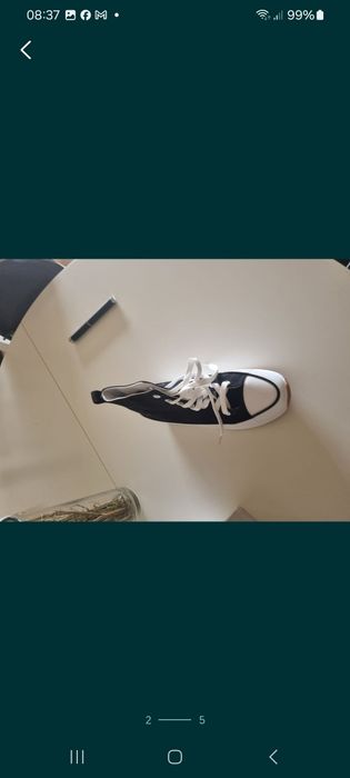 Tenis plataforma 37