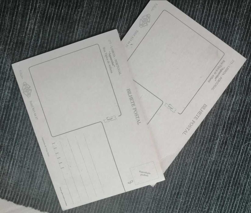 Os Eléctricos em Alfama - 2 Postais