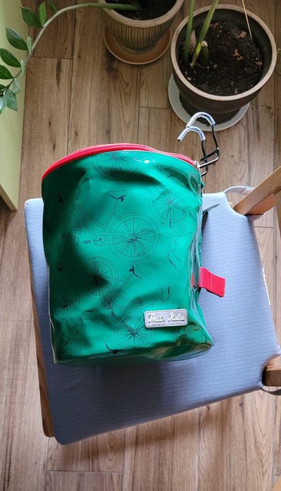 kosz rowerowy, torba rowerowa I love bicicletta