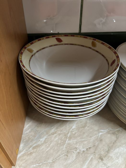 Salaterki miski ze wzorem