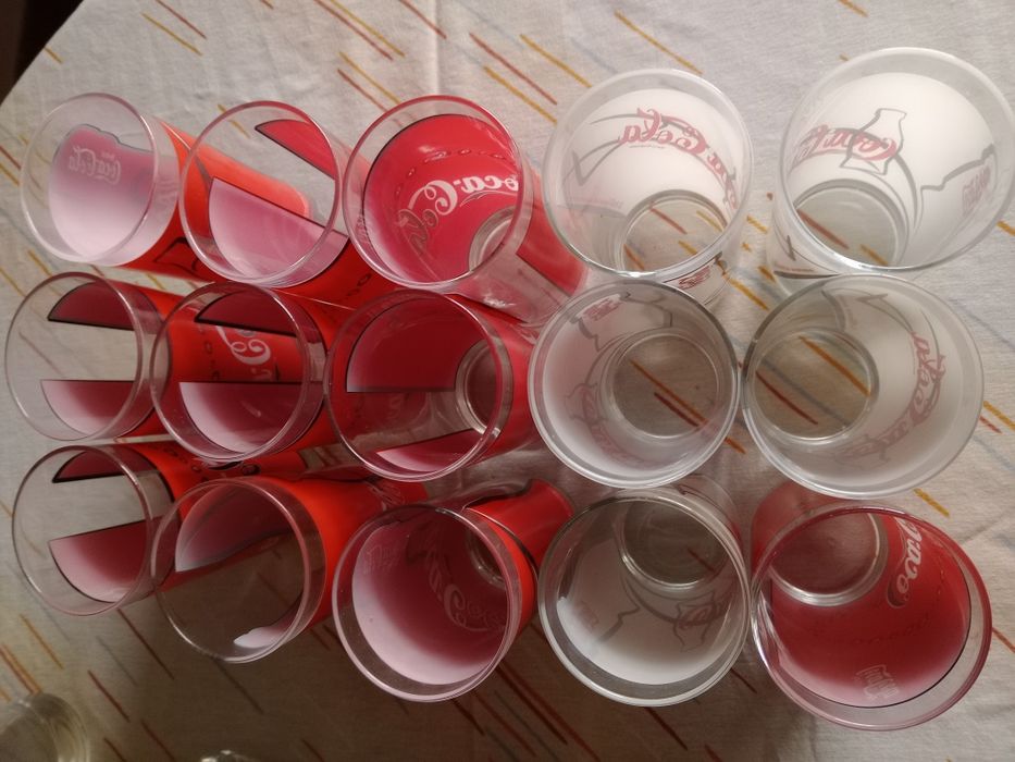 Conjunto de copos Coca-Cola