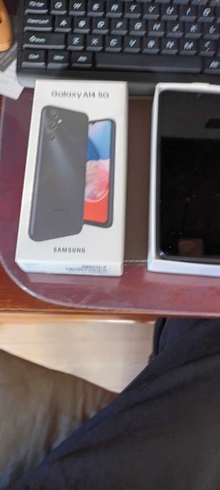 Samsung A14 5G com garantia de 1 ano na caixa