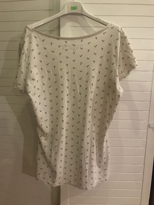 Koszulka w kotwice XL h&m