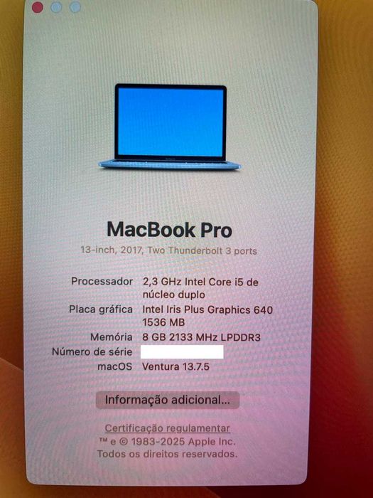 Macbook Pro Excelente Estado (bateria nova)