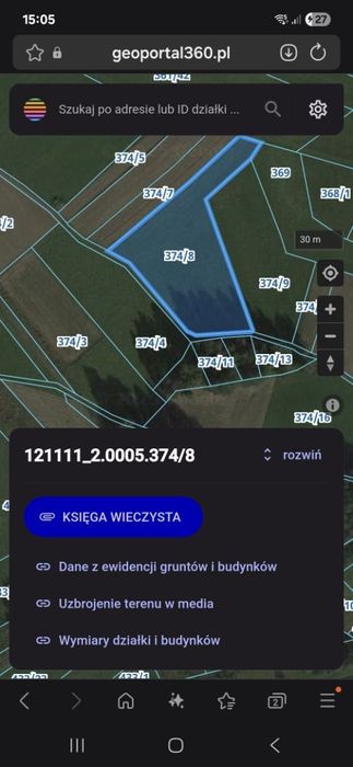 Działki Raba Wyżna 1.1Ha