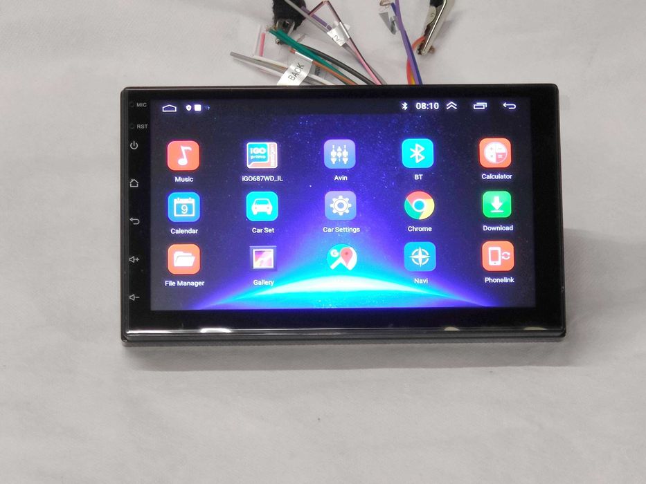 Rádio 2 DIN Android 7 Polegadas • GPS - WIFI - Bluetooth + CÂMARA