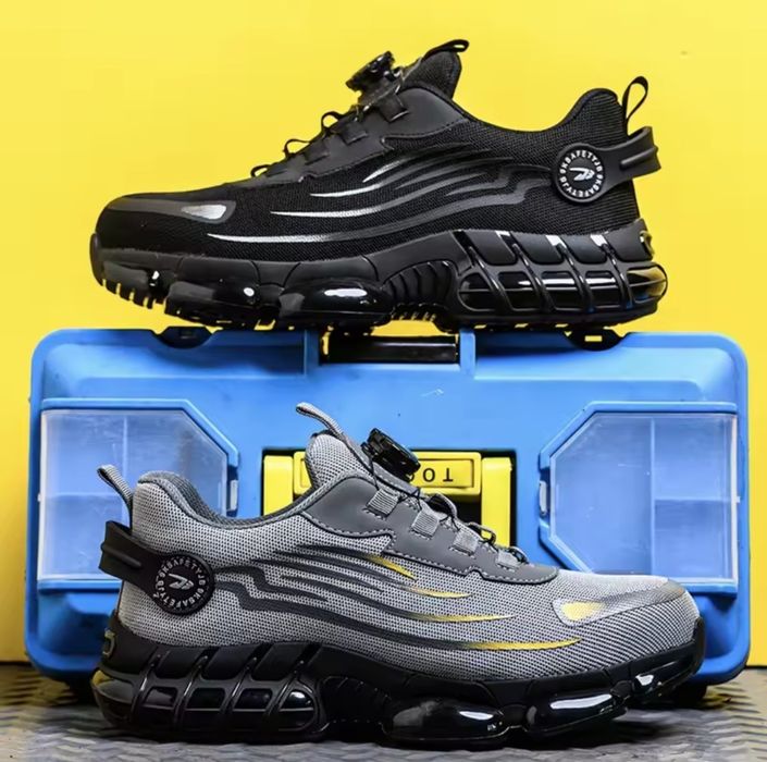 Робоче взуття .Чоловічі кросівки з посиленим захистом носка  спорт