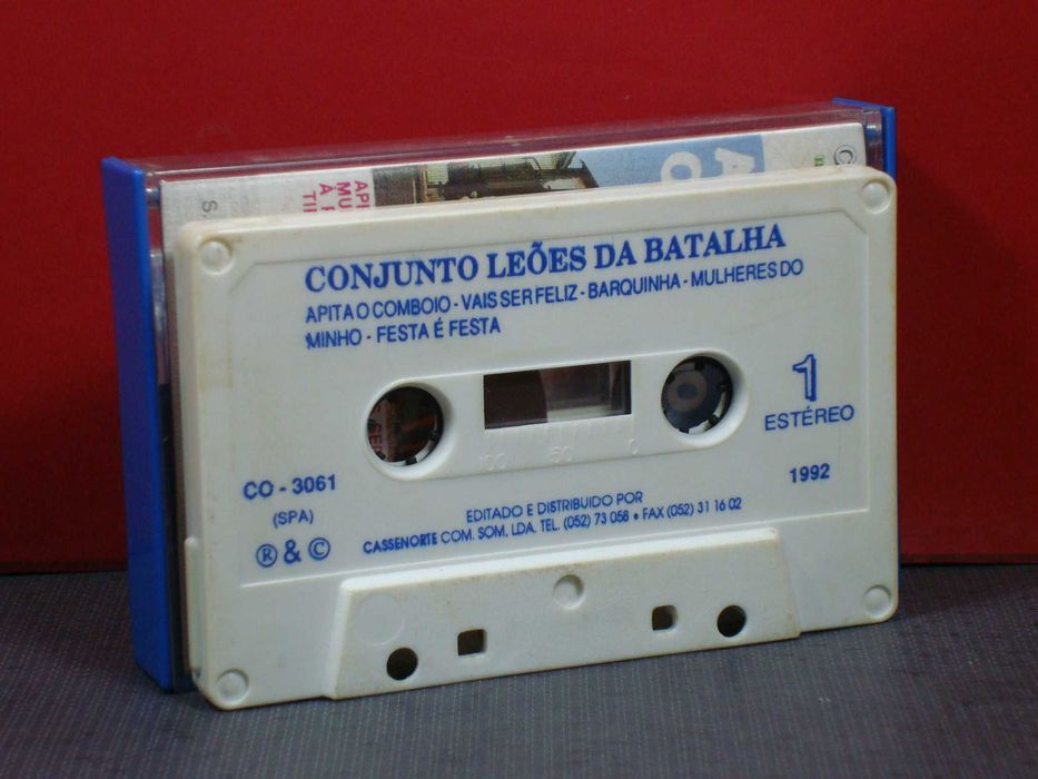 Conjunto Típico Leões Da Batalha - Apita O Comboio / K7 / Near Mint