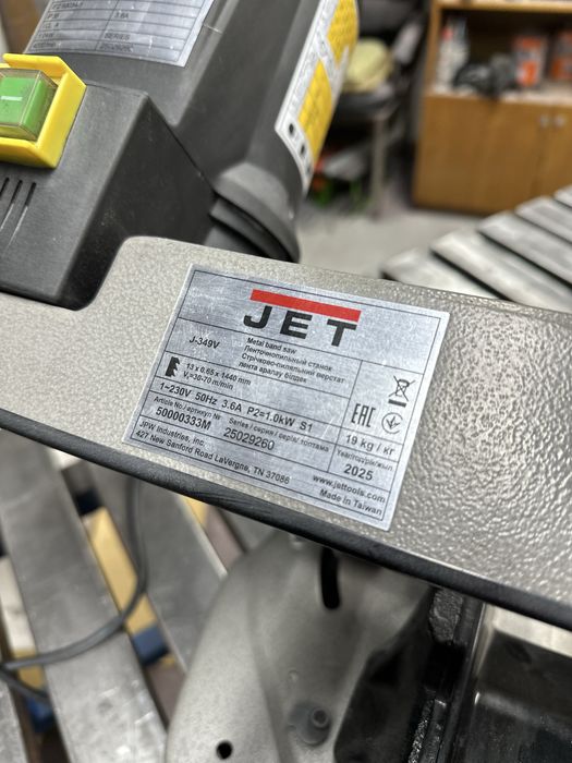 Стічкова пила jet 349-v