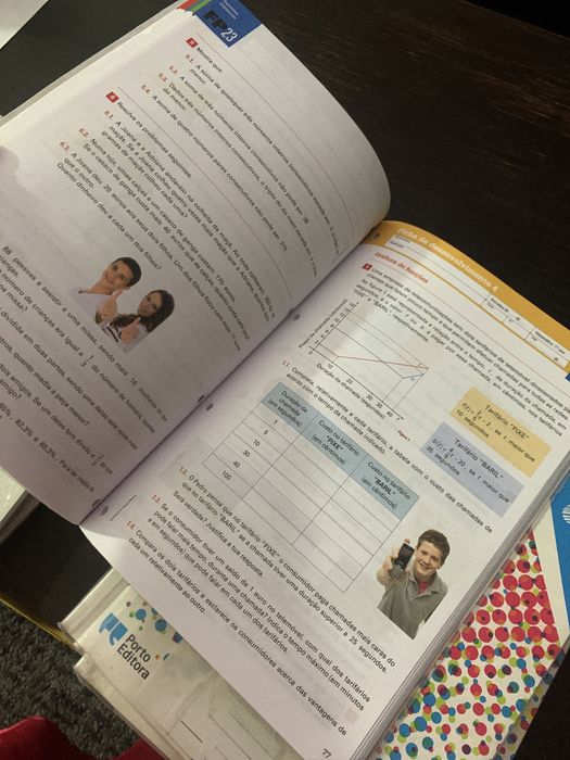 Livros matematica e ciências 7 ano