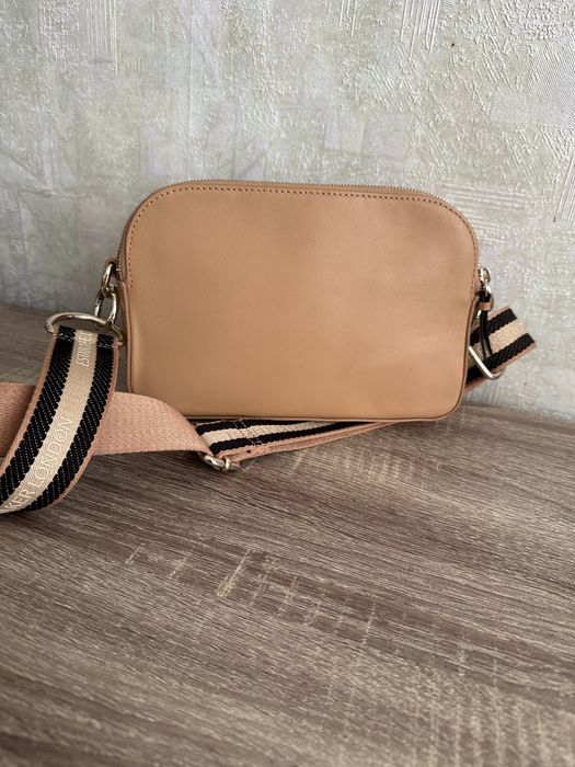 Фірмова шкіряна сумка Ted baker