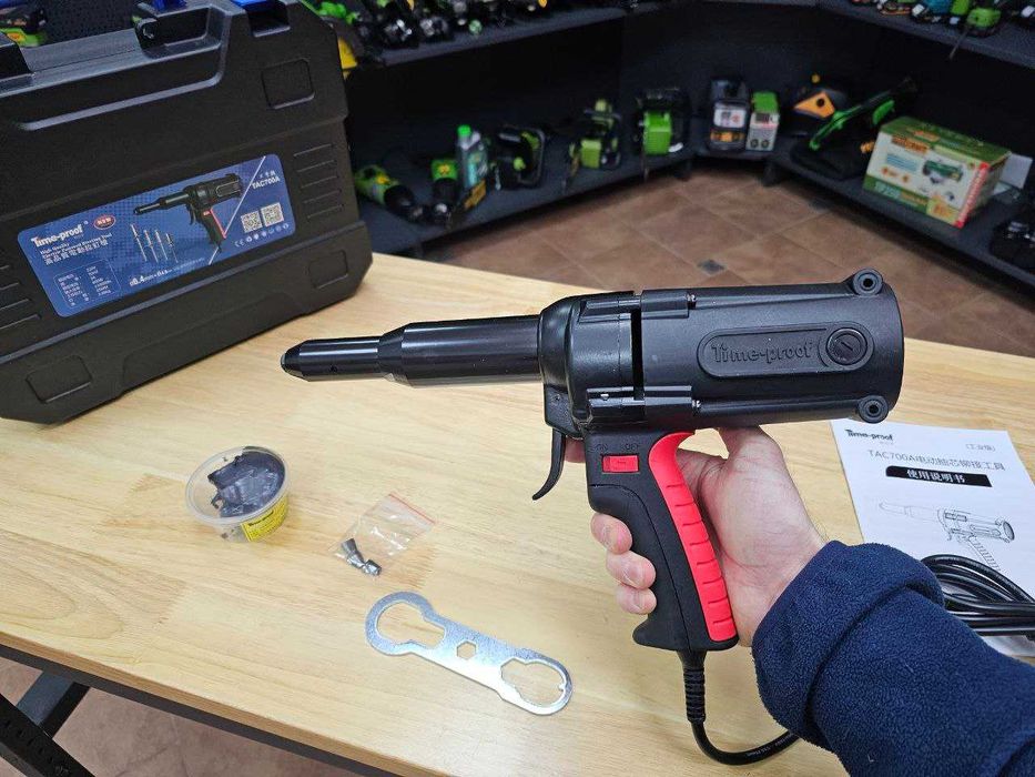 Електричний Оригінальний Заклепочник ТАС700 Time-proof 3.2-6.4мм