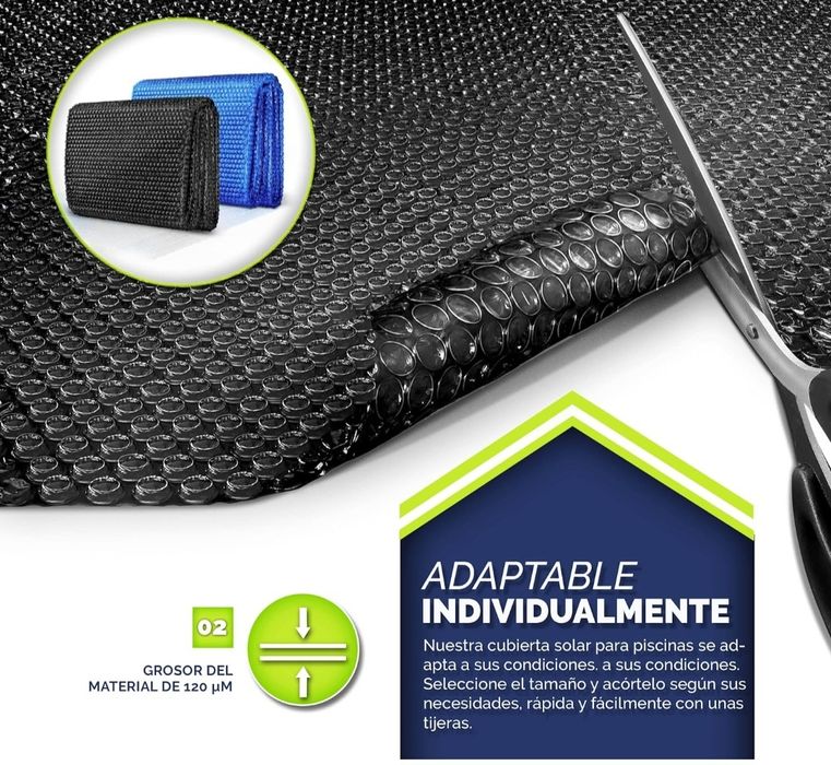 Capa solar para piscina