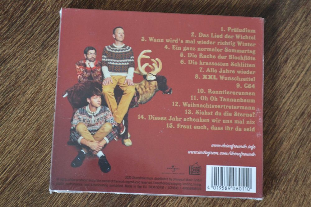 Deine Freunde  Das Weihnachtsalbum  CD Nowy