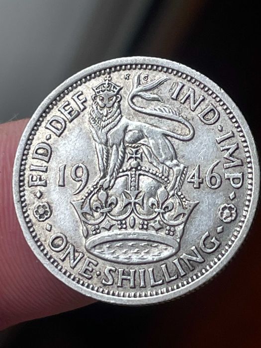 moeda em prata 1946 Georgivs Vi