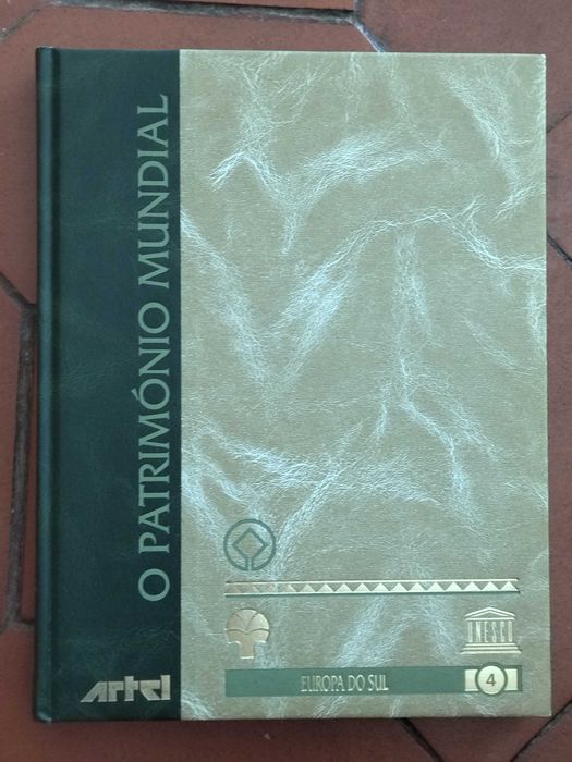 Coleção PATRIMÓNIO MUNDIAL da UNESCO, 12 volumes encadernados