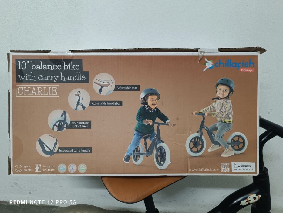Bicicleta sem pedais Chillafish