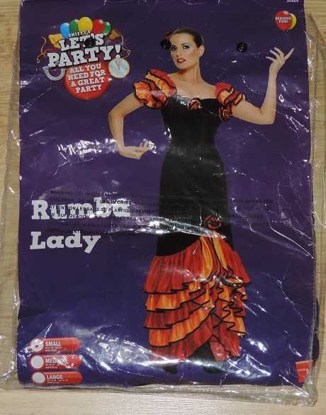 Smiffy's kostium przebranie Halloween strój tancerka Rumba Lady roz.S