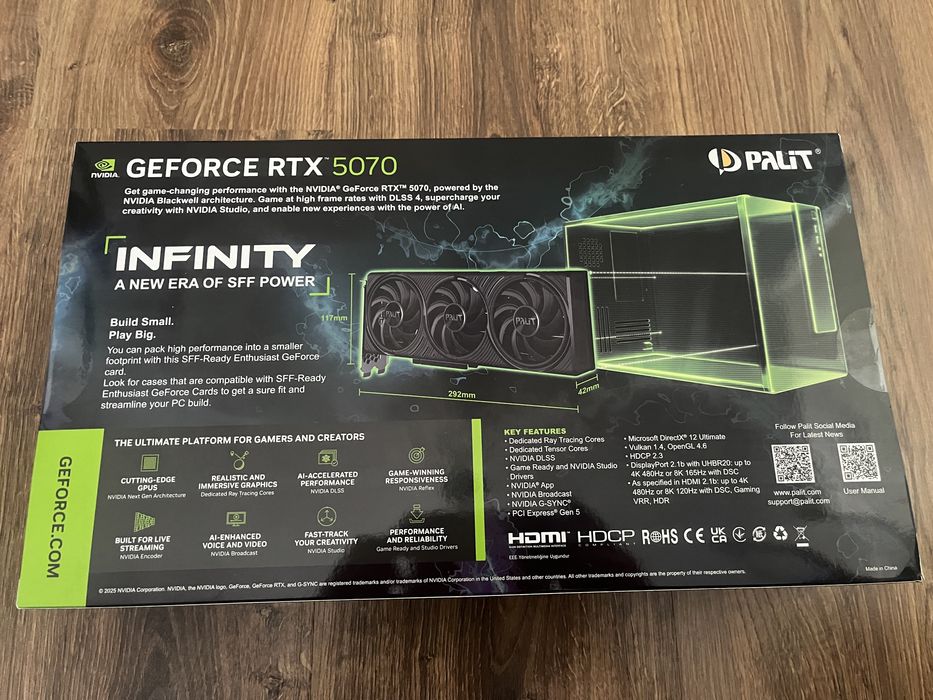 Nvidia RTX 5070 Palit 12GB