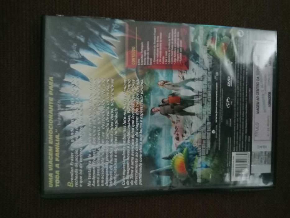 filme dvd original  - viagem ao centro da terra