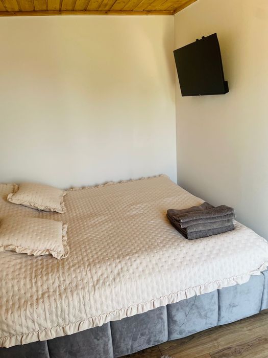 Domek nad jeziorem Drawskim jacuzzi jezioro drawsko drawskie czaplinek