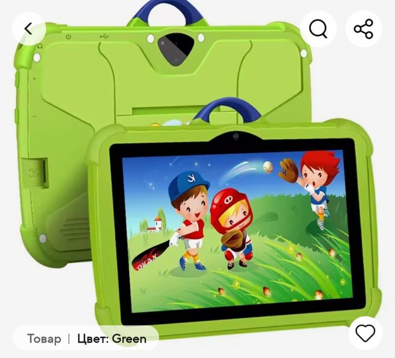 планшет дитячий BDF Kids Android 13 нова модель