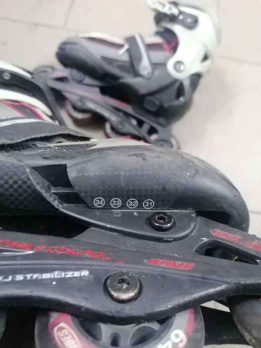 Rolki regulowane rozm. 31,32,33,34