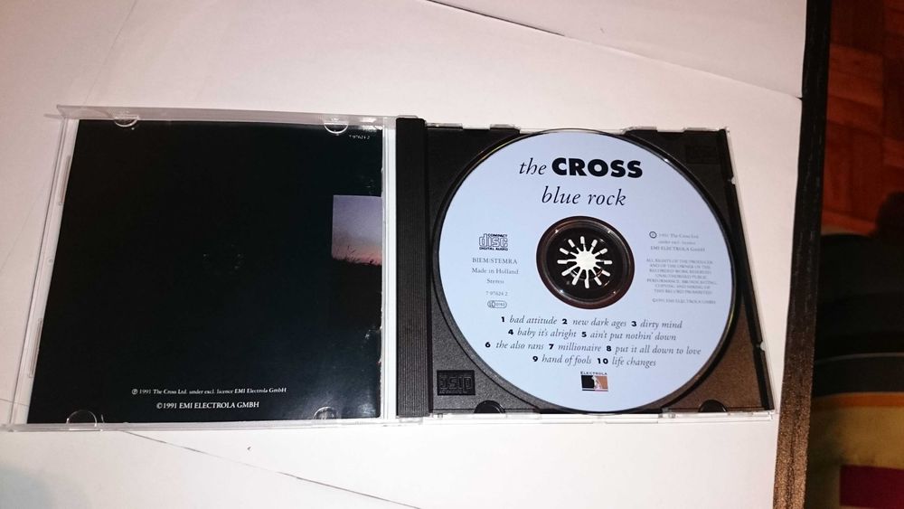 queen / the cross / roger taylor (blue rock) cd super raríssimo