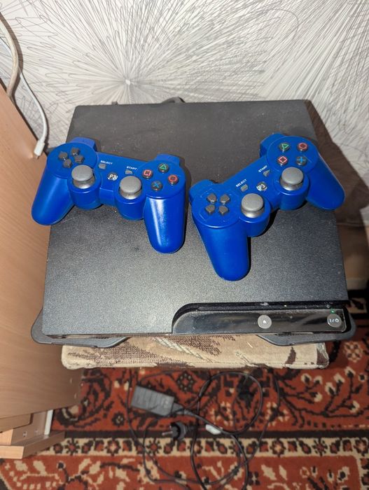 PS3 Slim 320gb +20 ТОП игр Gta 5, San Andreas/Mortal/Fifa 19