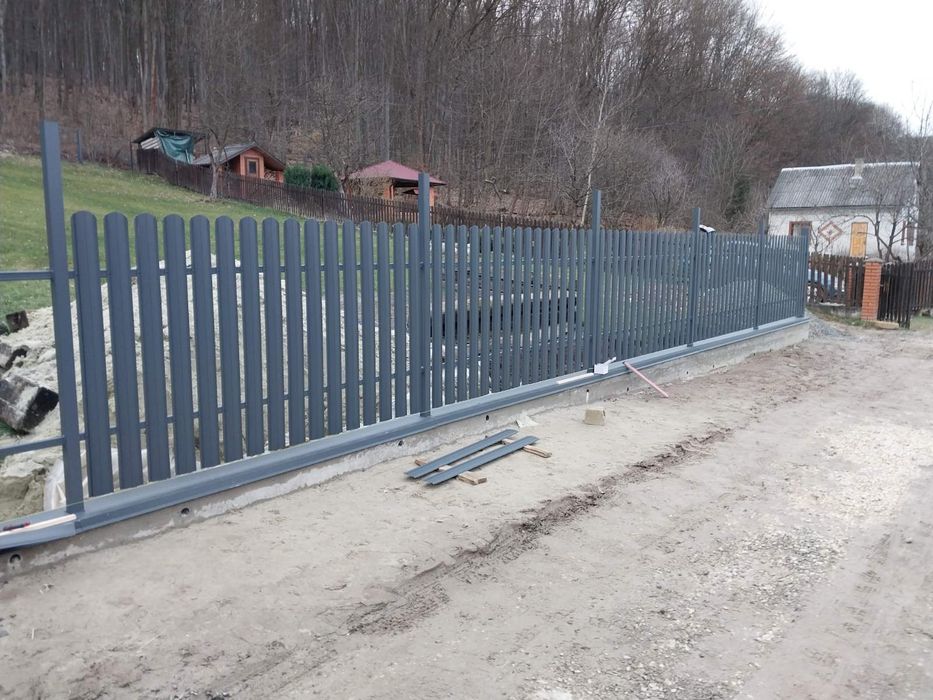 Каркаси відсувних.відїздних воріт.Монтаж перевезенняНаповнення під клч