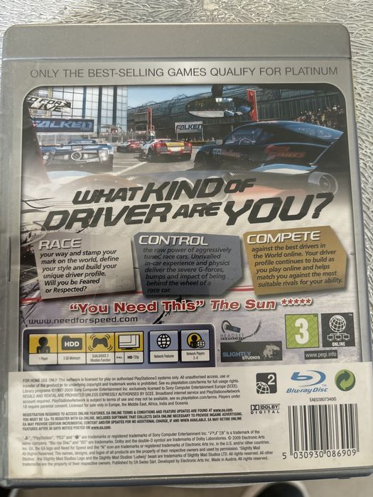 Jogo ps3 Need for speed shift