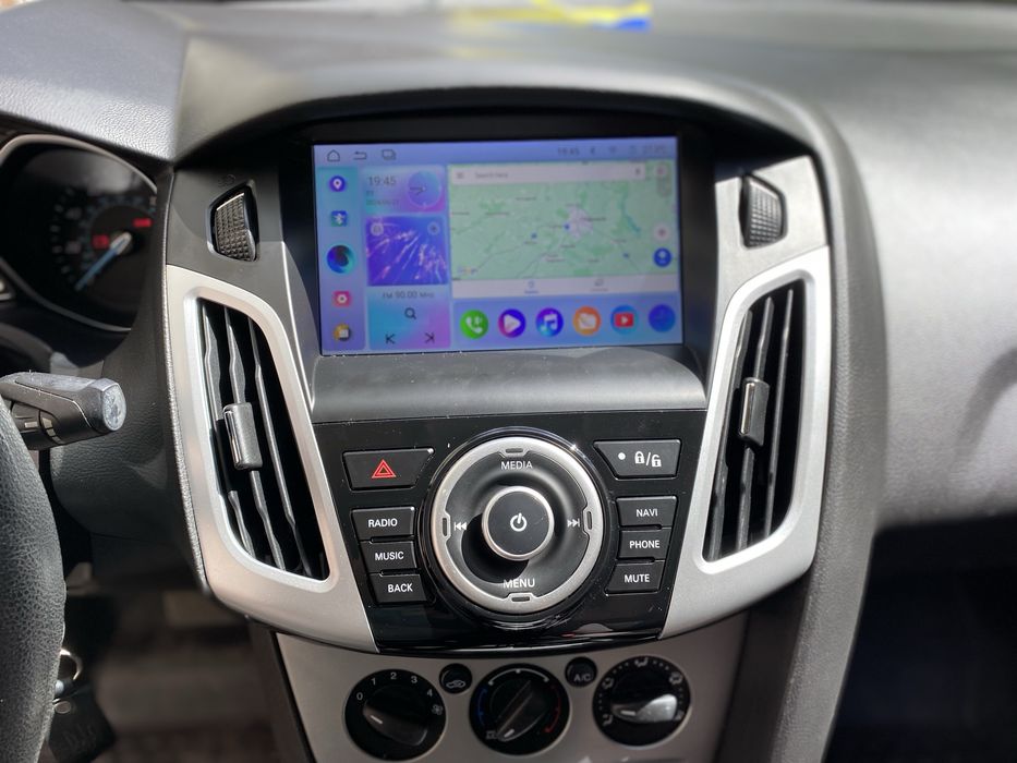 Магнитола андроид для Ford Focus 3, CarPlay