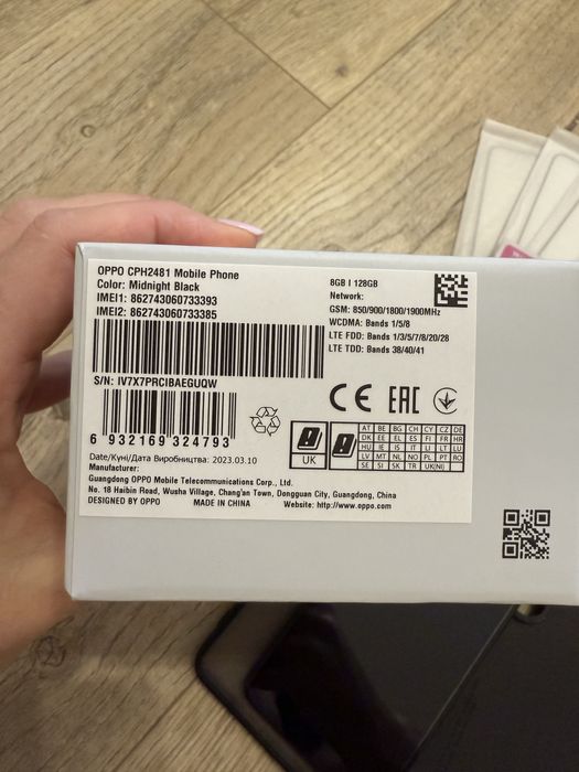 Смартфон Oppo reno 8t