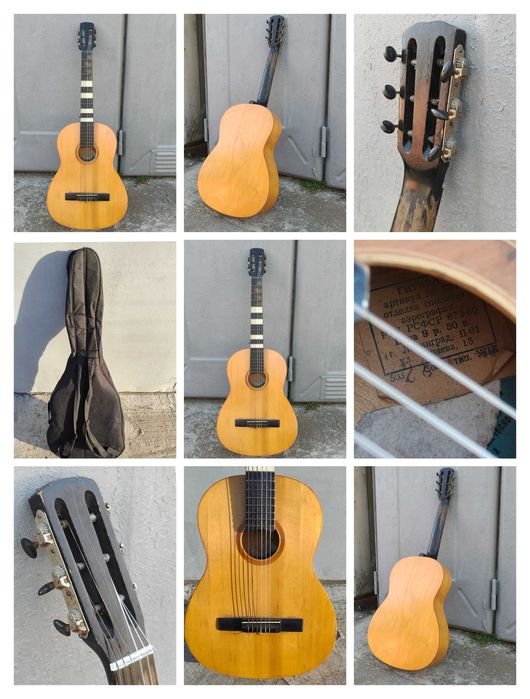 Гитара советская. Сохранилась в отличном состоянии.