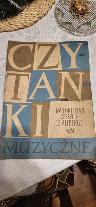 Czytanki muzyczne na fortepian zeszyt 3 E-Altberg nuty