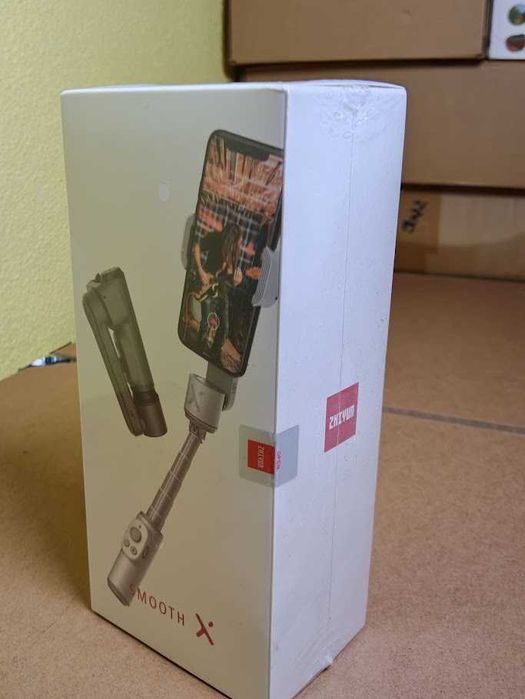 Gimbal Estabilizador para Telemóvel Zhiyun Smooth-X Cinza (Novo Selado)