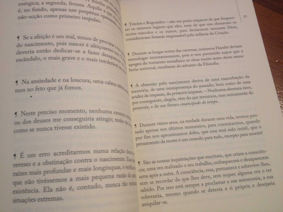 E. M. Cioran - Do inconveniente de ter nascido